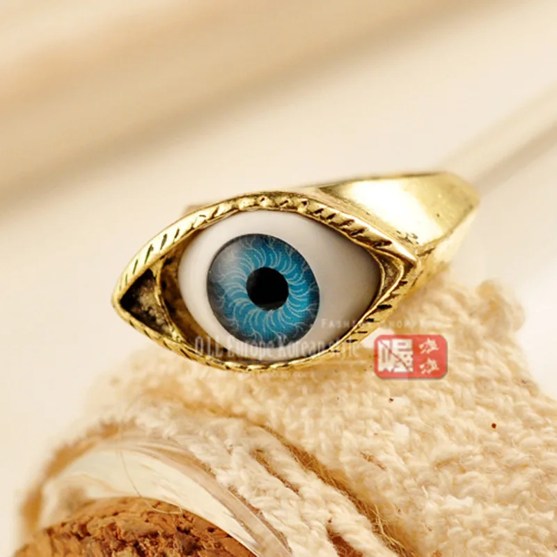 

Vingate Evil Eyes Retro Punk Devil Pondering Rings