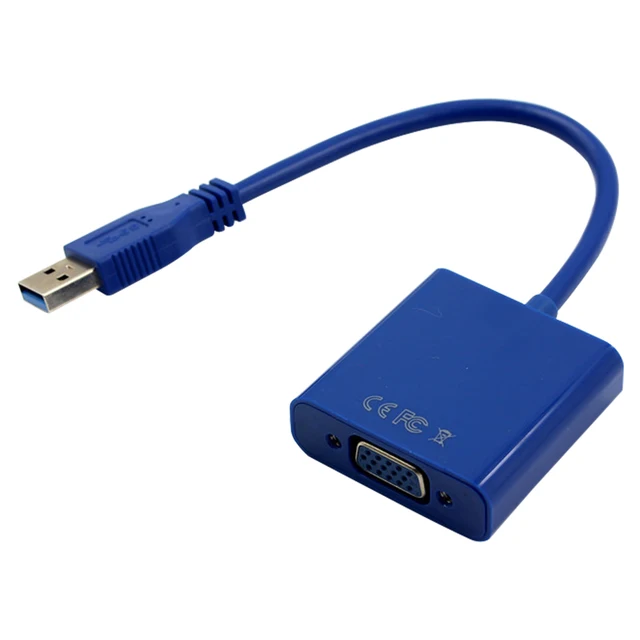 Best Price centechia Newest USB3.0 Video Graphic Card Display External Cable Adapter for WIN7 WIN8 Vista 1080P/ USB 3.0 to VGA Connector Best Price centechia Newest USB3.0 Video Graphic Card Display External Cable Adapter for WIN7 WIN8 Vista 1080P/ USB 3.0 to VGA Connector
