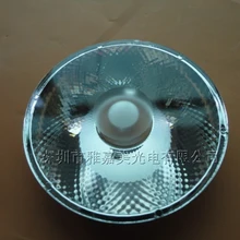 Линзы для светодиодовов COB, диаметр 50 мм 12 градусов 24 градусов 36 градусов мульти-плед Мощный светодиодный объектив, поликарбонатные зеркальные линзы