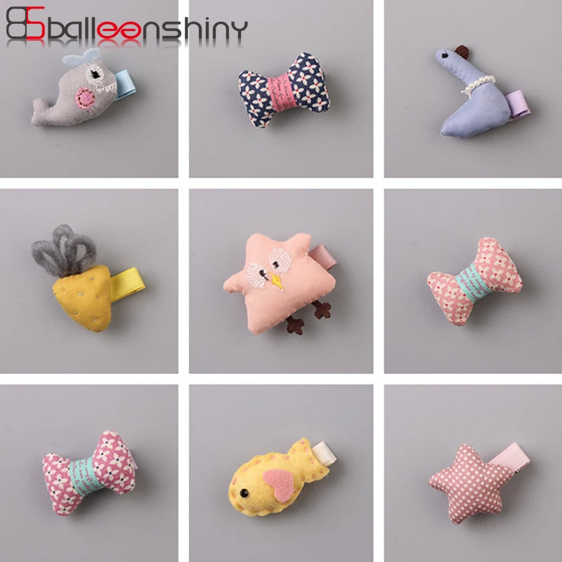 

BalleenShiny 1PC New Design Hot Sale Baby Girls Kids Hair Clips Cute Cartoon Animals Hairpins Barrette Headband Accessory Gift