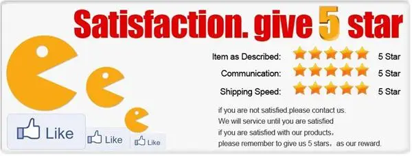 5 star feedbacks