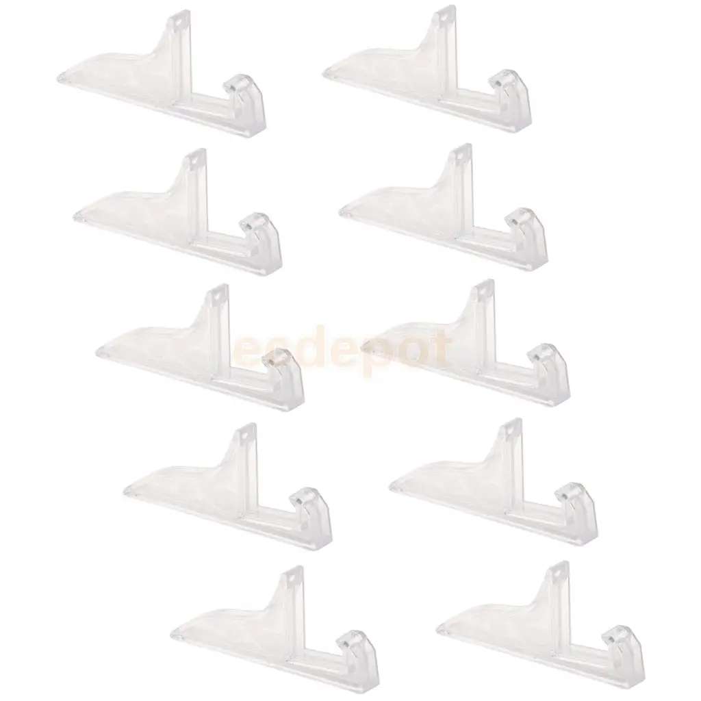 10x Photo Frame Display Stand China Teacake Medal Business Card Holder Rack