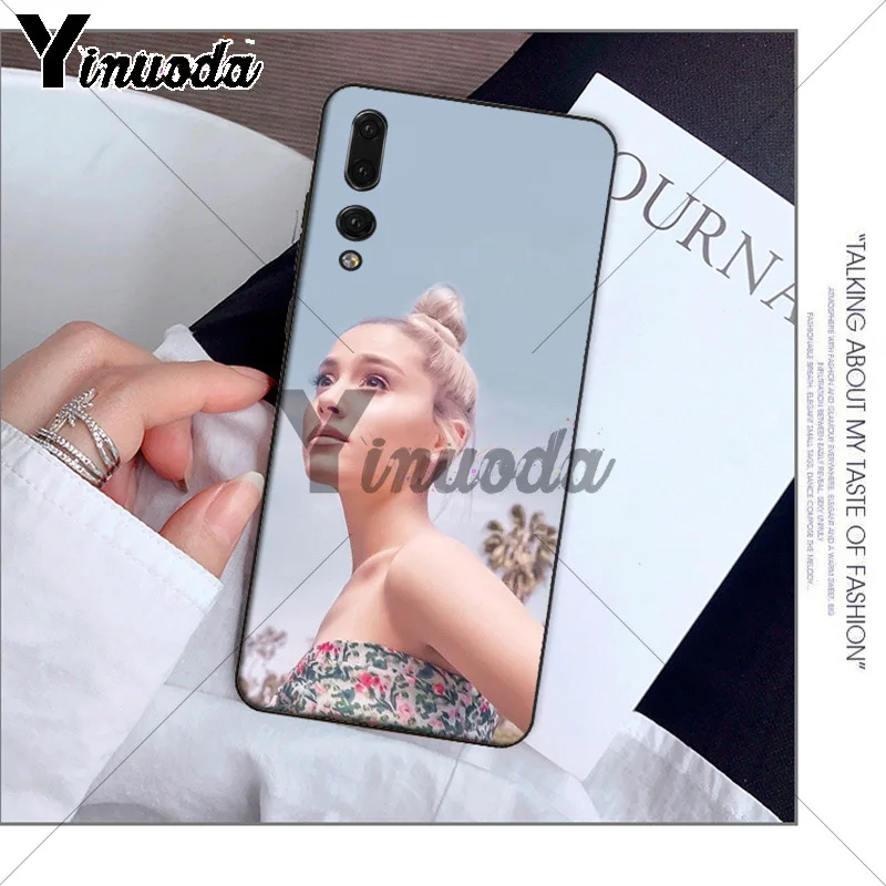 Yinuoda Cat Ar Ariana Grande Black TPU Soft Rubber Phone Cover for Huawei P10 plus 20 pro P20 lite mate9 10 lite honor 10 view10 Yinuoda Cat Ar Ariana Grande Black TPU Soft Rubber Phone Cover for Huawei P10 plus 20 pro P20 lite mate9 10 lite honor 10 view10