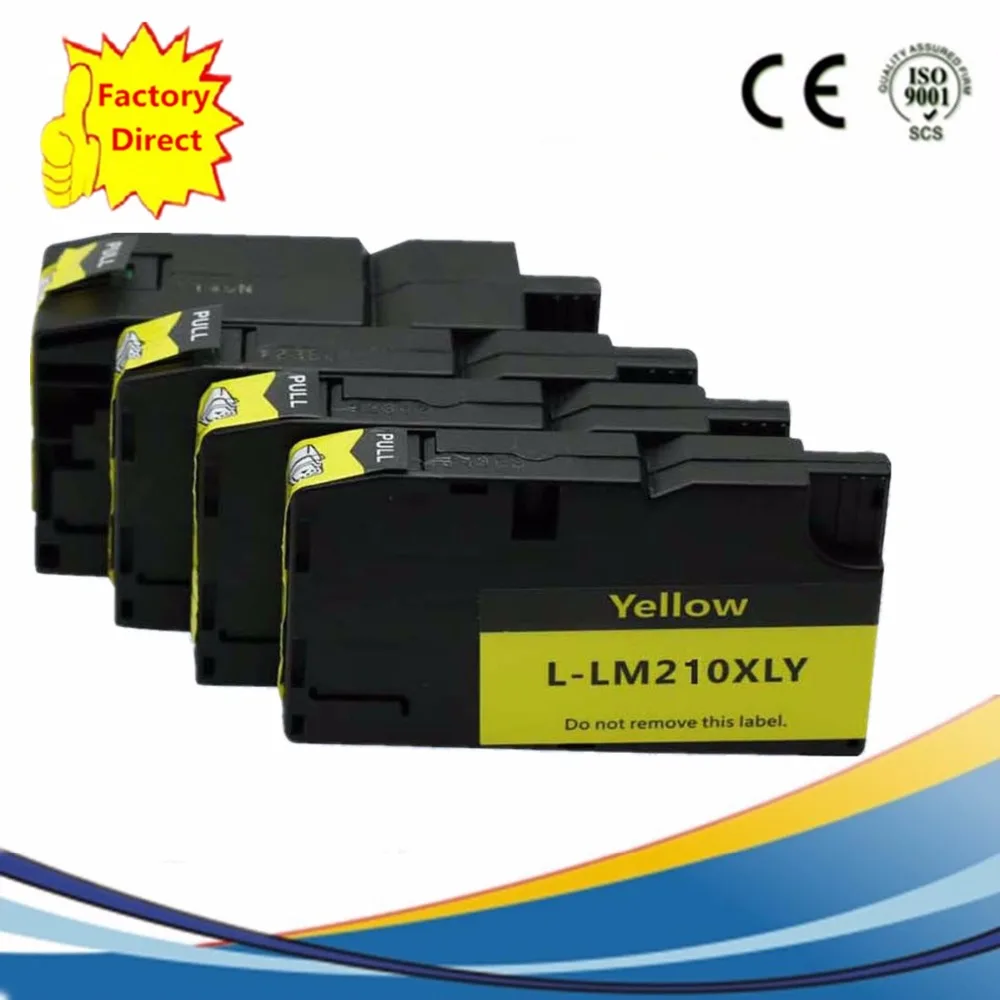 LM210XLBK LM210XL LM 210XL LM210 210 Замена чернильных картриджей для Lexmark OfficeEdge Pro4000c Pro4000 Pro5500