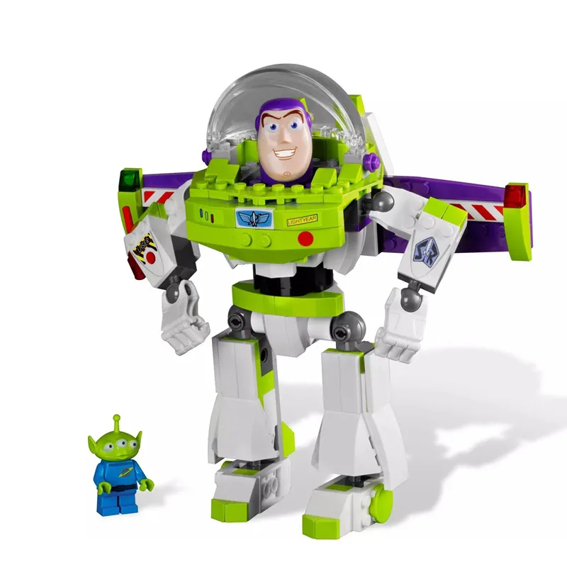 

2019 Super Heroes Story 3 Construct a Buzz Lightyear Mech Robots Figures Building Blocks Bricks Toys Gift Compatible With Lego
