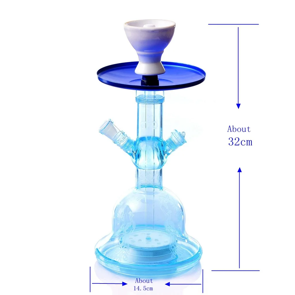 

Hookah shisha water tobacco water tobacco set acrylic smoking water pipes hose bowl smoking silicone smoking pipe hookah hose