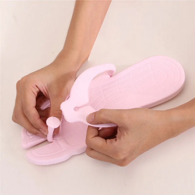  Women Men Summer Fashion Style Sandals Portable Slippers Beach Travel Slippers pantuflas terlik Mans footwear 40JA3011