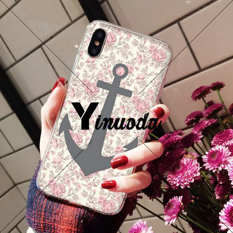 Retro Nautical Anchor Wood Boat Sea