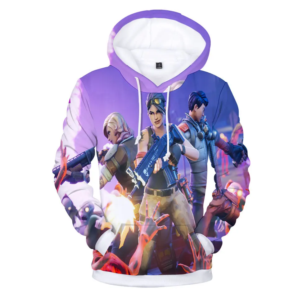 Новый сезон игры Battle Royale Treasure Troll Stash Llama 3D Принт толстовки и свитшоты косплей