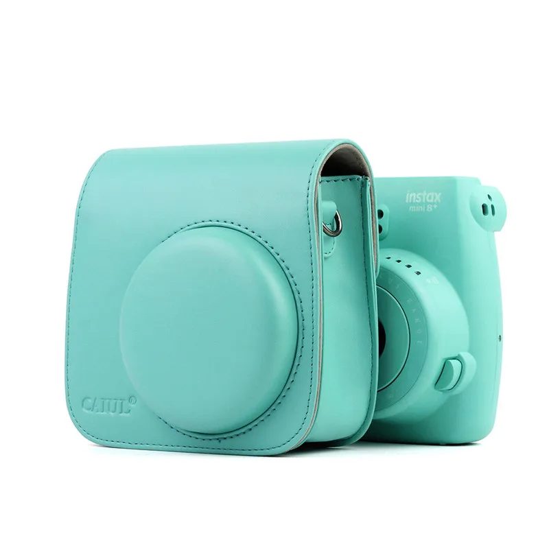 Чехол для камеры из искусственной кожи Fuji Fujifilm Instax Mini 8 + 9 цветная сумка чехол