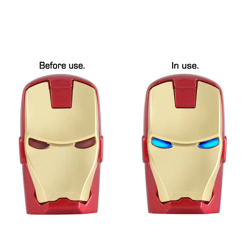 Usb флеш накопитель супер герой крутой металлический персонаж Железный человек