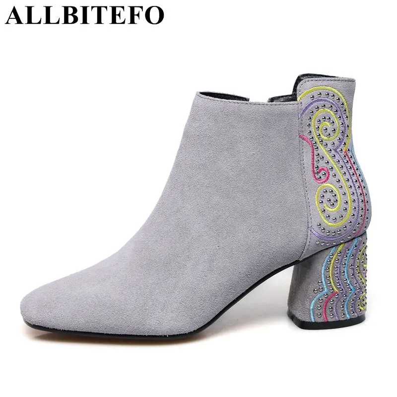 ankle boots medium heel