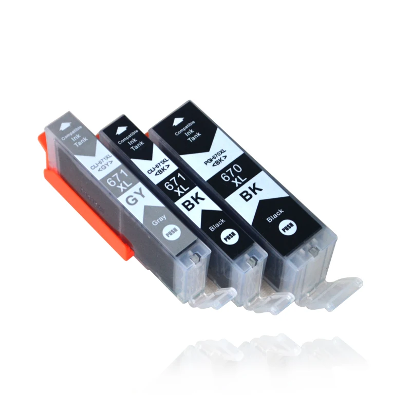 6 шт. картриджи для струйного принтера canon PIXMA MG5766|ink cartridge|ink cartridge for canoncompatible ink |