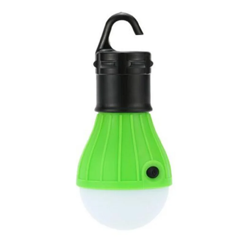 Наружный портативный подвесной светодиодный светильник для кемпинга, палатки, лампы для рыбалки - Испускаемый цвет: Green