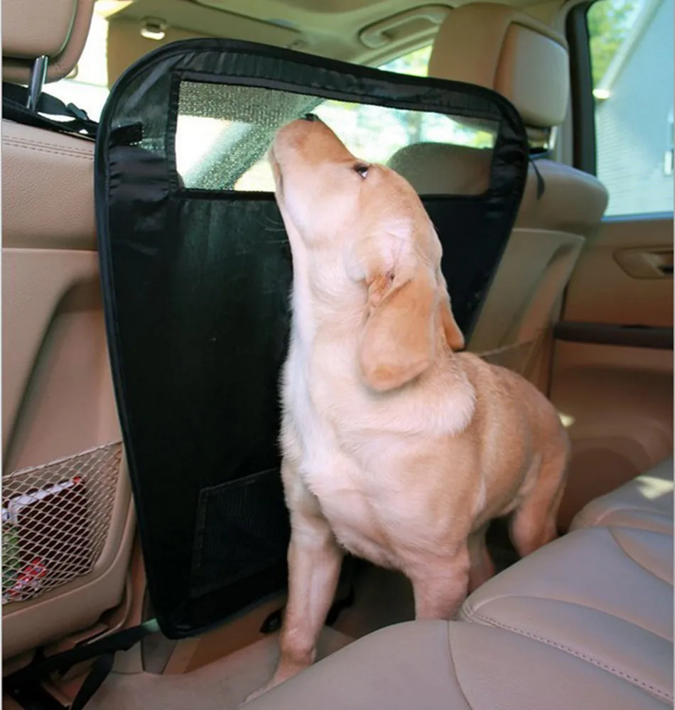 Us 9 99 Whole Safty Traveling Pet Car Rear Back Seat Mesh Barrier Anti Harassment Dog Auto Suv Vehicle Net In Carriers From