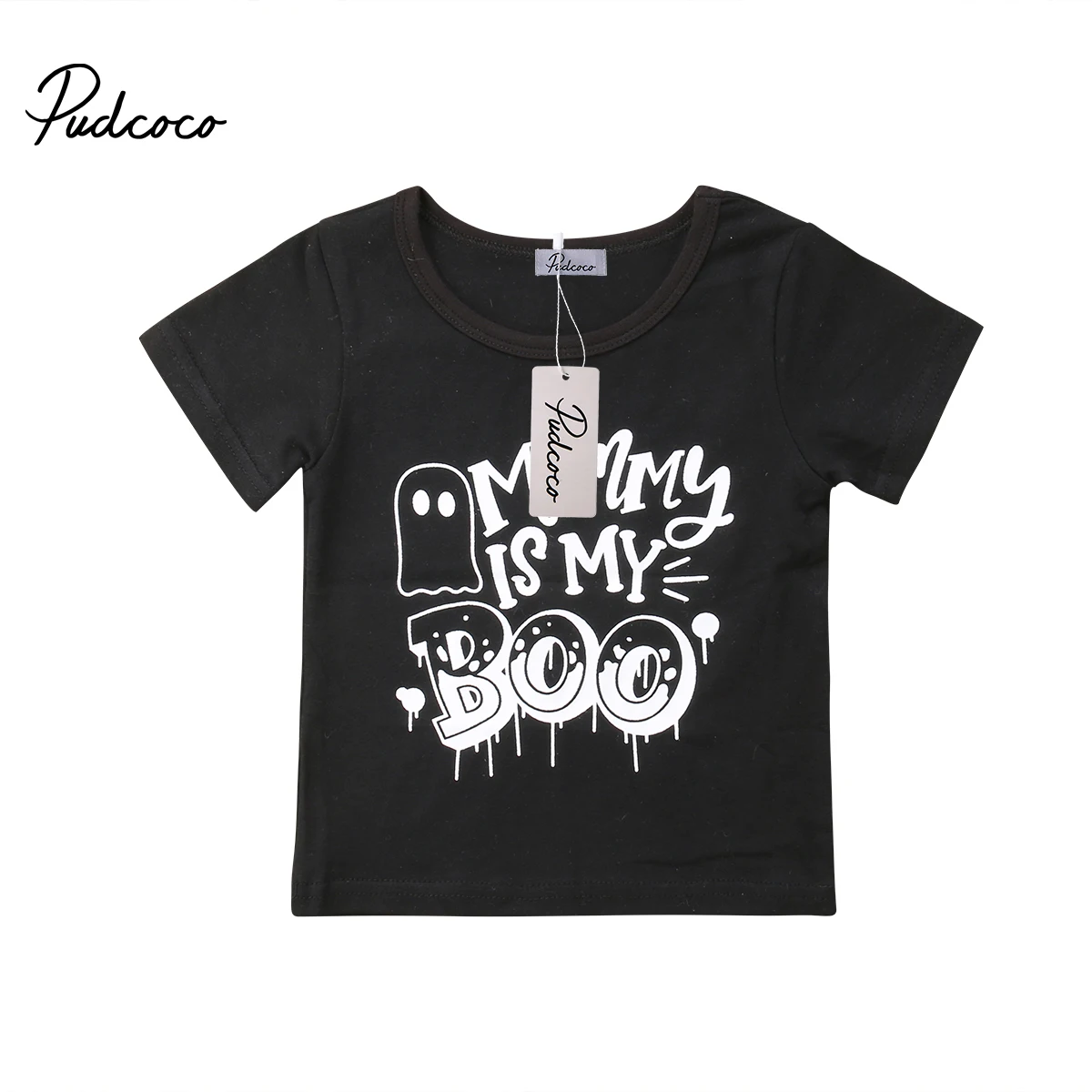 

Halloween Baby Boy Clothes Toddler Boys Cotton T-shirt Ghost Print T Shirt Tops Casual Kids Children Clothing Short Sleeve1-6T