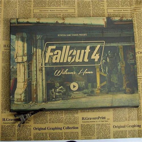 Style 7 Винтажный игровой плакат Fallout 3 4, детская комната, домашний декор, игровой рисунок, ретро крафт настенная бумажная наклейка, декоративные наклейки на стены - Цвет: Style 7