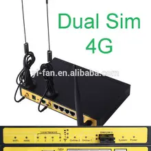 F3946 dual sim Активный/Активный балансир нагрузки 4G LTE маршрутизатор для ATM киоск подстанции
