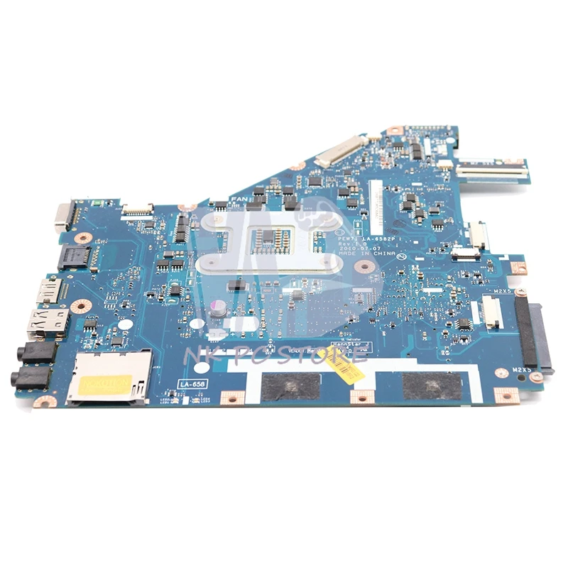 NOKOTION PEW71 LA-6582P MBR4L02001 placa principal para Acer aspire 5742 5742Z placa madre portátil HM55 UMA DDR3 cpu gratis NOKOTION PEW71 LA-6582P MBR4L02001 placa principal para Acer aspire 5742 5742Z placa madre portátil HM55 UMA DDR3 cpu gratis