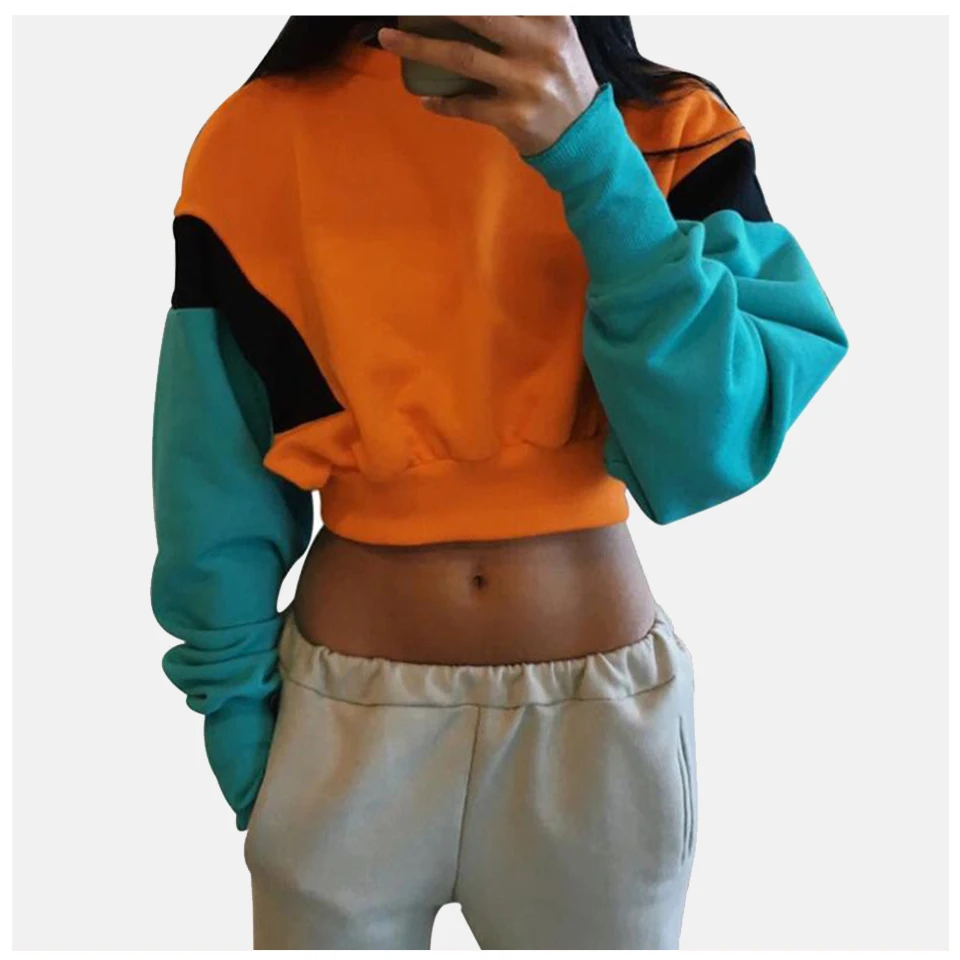orange hoodie women