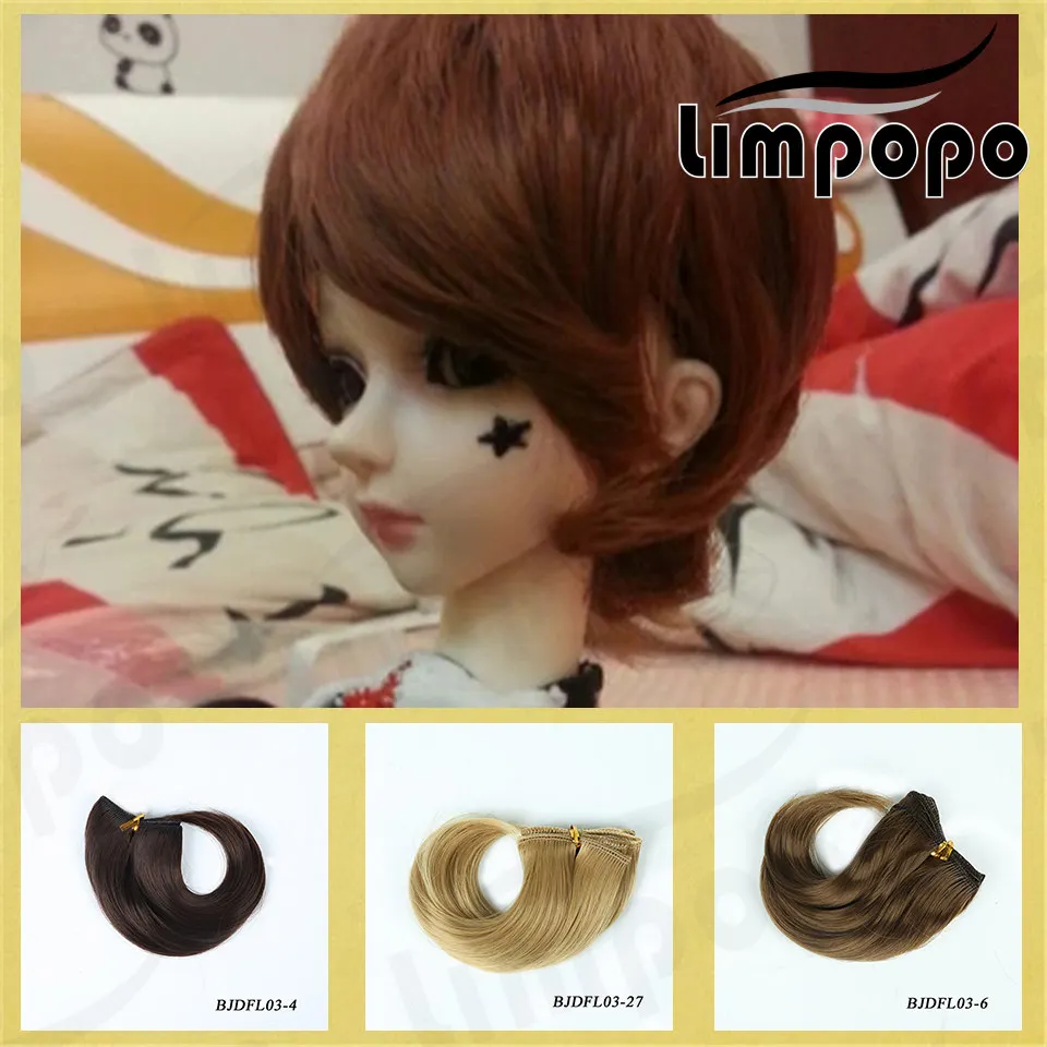 

Cateleya Various colors 5 * 100 cm hair bjd doll DIY high temperature silk wig hair weaving