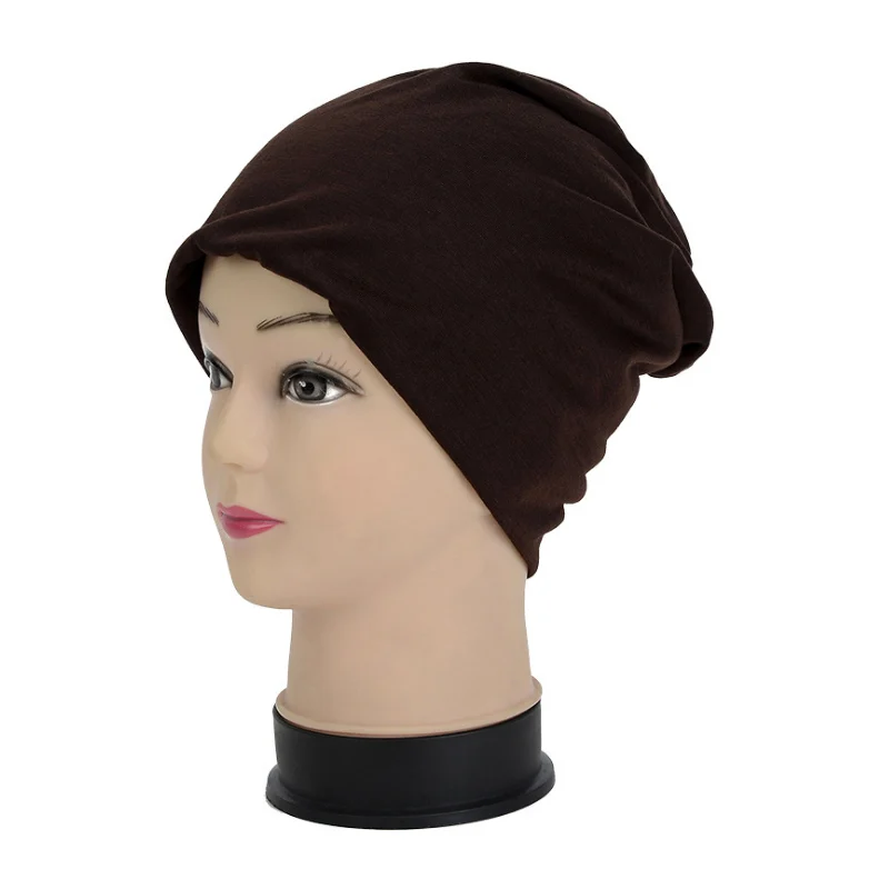 

Korean Unisex Turban Hat Polyester Candy Color Head Set Autumn Winter Men Women Knitted Warm Cap Hip-Hop Knit Beanies SSA-19ING