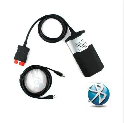 

2018 Newest TCS CDP With Bluetooth! New vci obd2 for delphis SCANNER VD DS150E CDP Pro Plus 2016.r0 with LED 3 IN1 by Free DHL