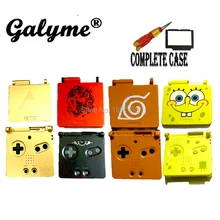 Лидер продаж подходит для nintendogb Наруто Ограниченная серия Пластик В виде ракушки Корпус чехол для gameboyadvance SP Корпус случае Boy Advance