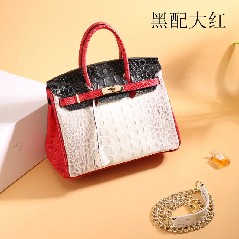 

Schoudertas Dames Damen Taschen Bolsos Para Mujer Genuine Leather Crocodile Pattern Handbags Women Messenger Bags Shoulder Bag