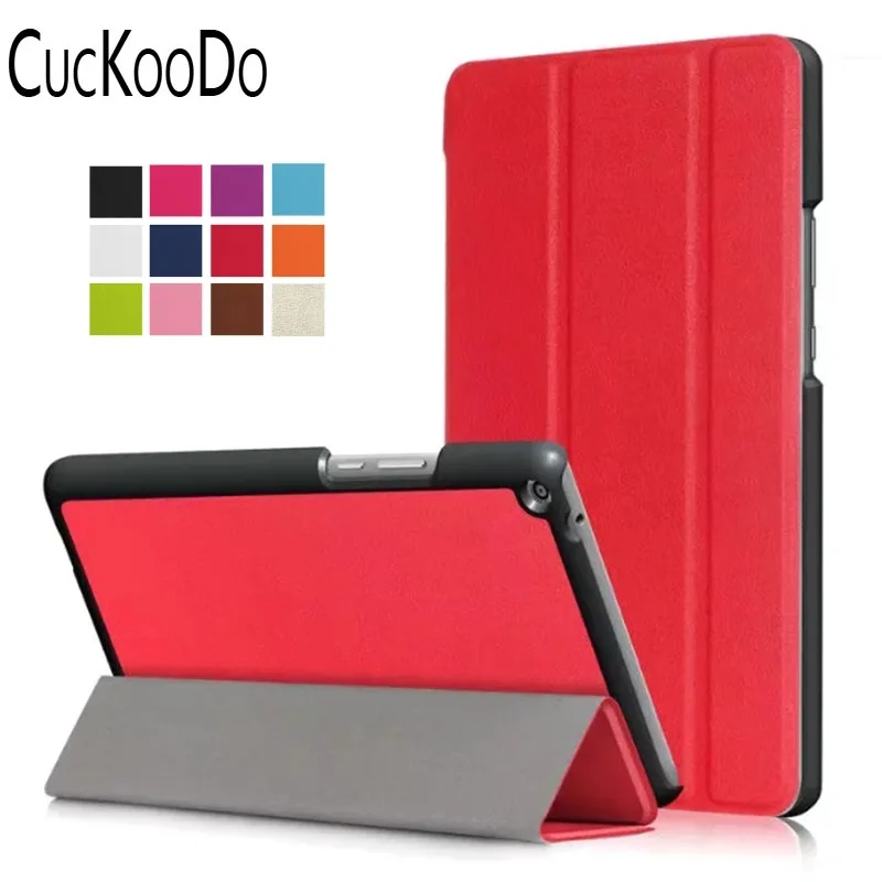 US $265.00 CucKooDo 50Pcslot Pasonomi Ultra Slim Lightweight PU Leather Folio Case Stand Cover for Huawei MediaPad T3 80 inch Tablet