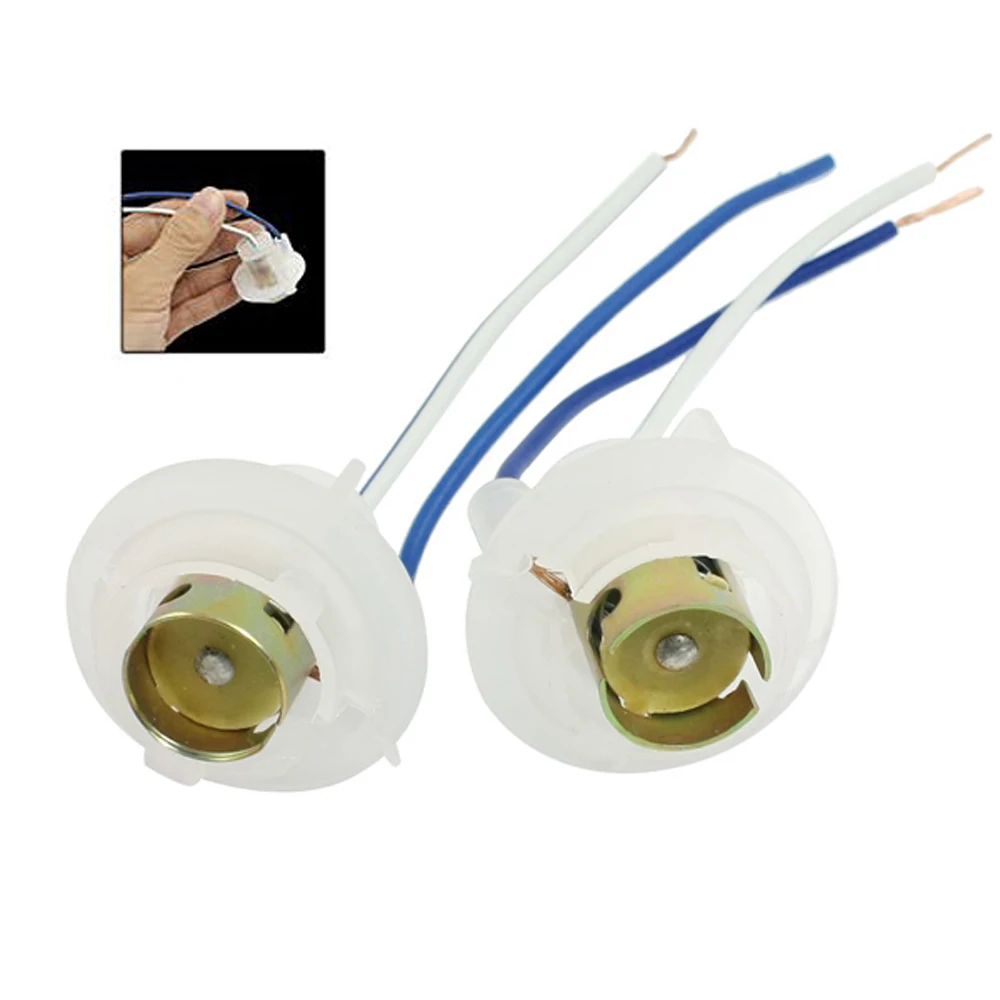 新送料無料 2 個 1156 BA15S led電球ソケット車のターンシグナルライトsocket adapter light bulb