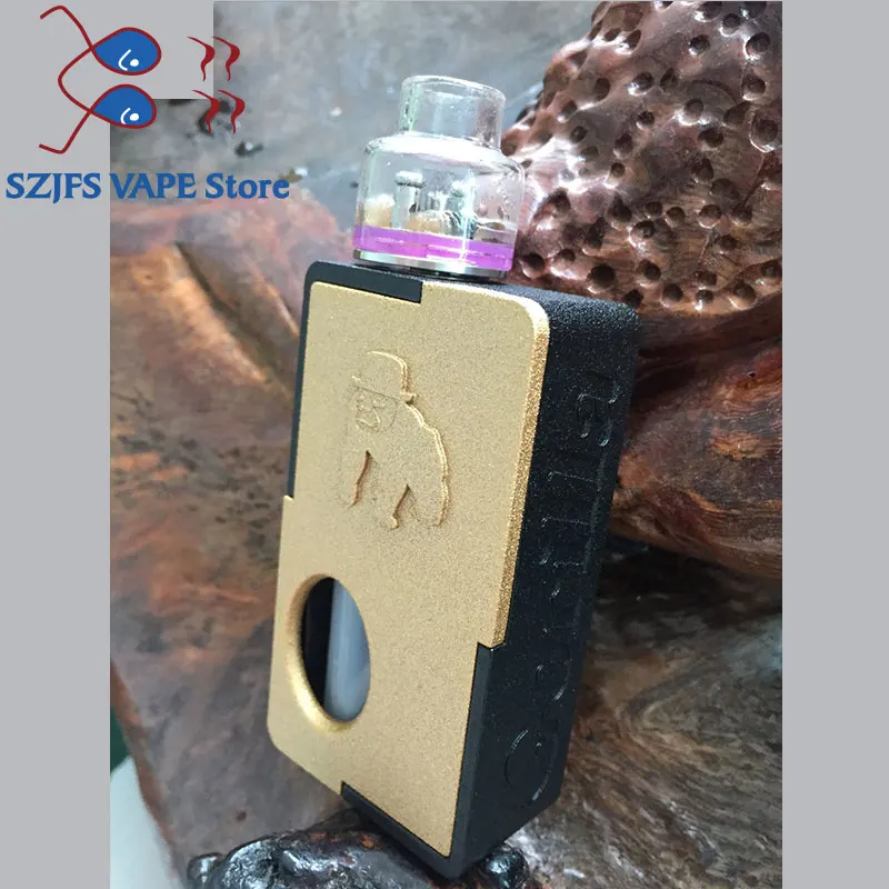 

Gorilla Squonk Box Mod For ABS Tank Mech Bottom Feeder Mod Style Atomizer No 18650 & 20700 Battery E-cig vape Box Mods vsDRAG