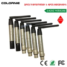 Беспроводной DMX512 Управление; передатчик+ приемник, светодиодный контроллер освещения, DMX 512 control