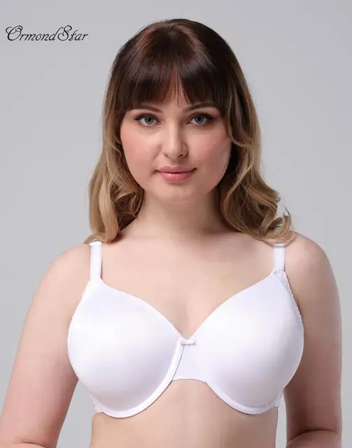 Ormondstar Womens Plus Size Bra Sexy Lace Bras For Big Breasted Women 