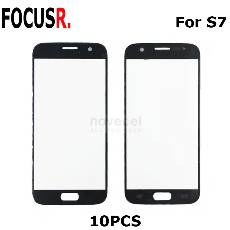 

Novecel 10PCS ORI Front Screen Glass Lens Replacement For Samsung Galaxy S7 G930 G930F repair parts