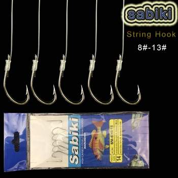 

WALK FISH Sea Fishing Sabiki String Hook Strong Fishing hook 5 hooks on 1 nylon Line Fishing Tackle Outdoor Sports Necessity