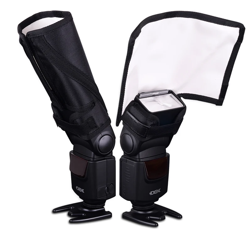 Small size 25*13cm Photography External flash light reflector flash