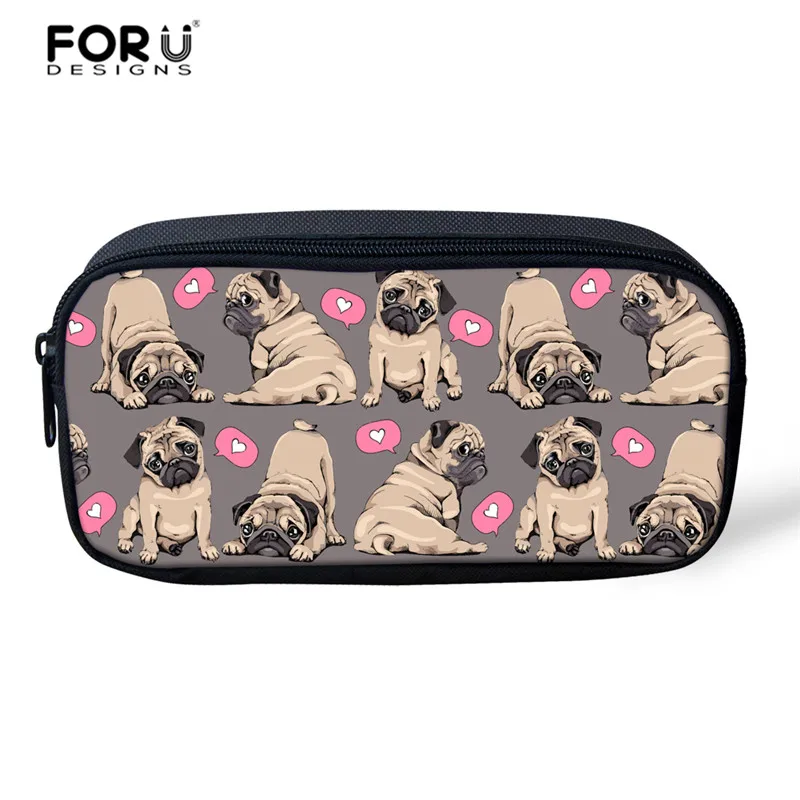 FORUDESIGNS/Для девочек школьные рюкзаки детские школьные рюкзаки в виде мопса щенков сумка для девочки; дети ранец рюкзак сумка Mochila - Цвет: L4767K