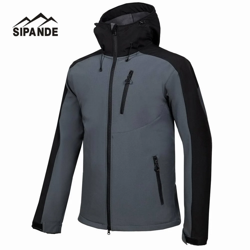 Men's Hiking Jackets with hood Softshell Jacket Men Outdoor Autumn