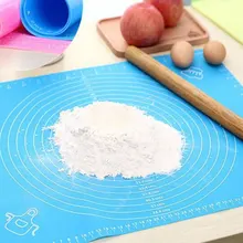 50x40 см Силиконовый прочный прокатный коврик сахарная скалка для кекса для глины торт пудинг доска Кондитерская Глазурь тесто