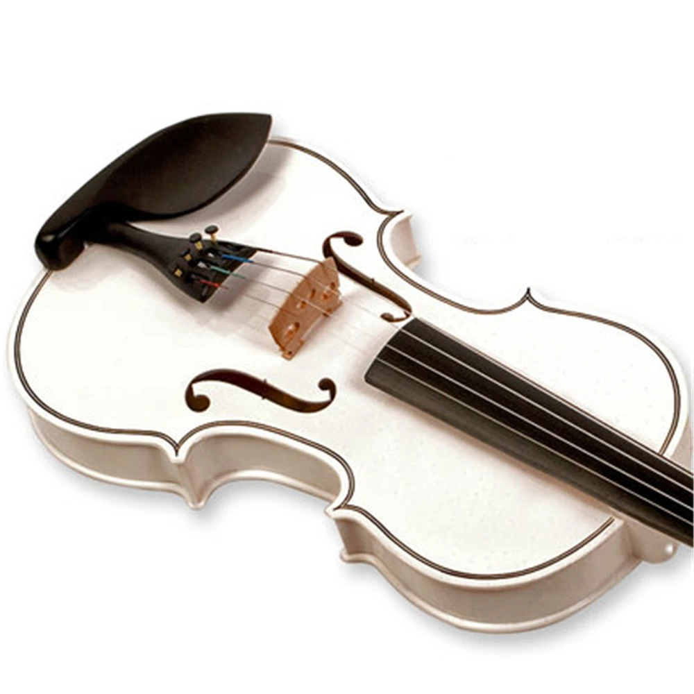 Free delivery of high grade white violin with a full set of gifts