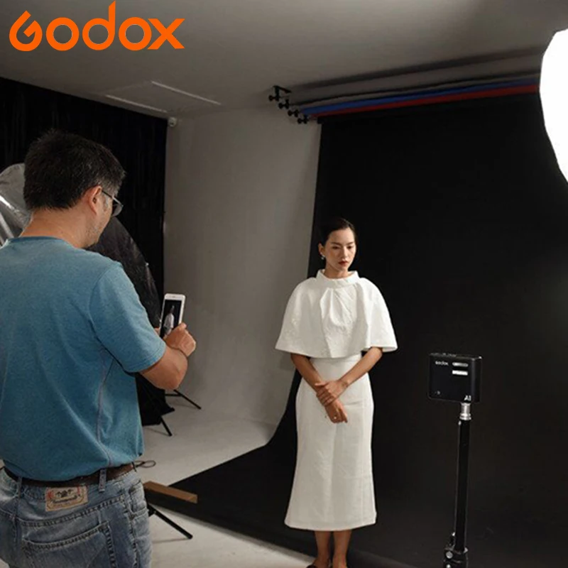 Godox A1 смартфон Вспышка Speedlite 2,4 г Беспроводной Системы триггер Управление при постоянном светодиодный светильник для iPhone 6S 7 plus