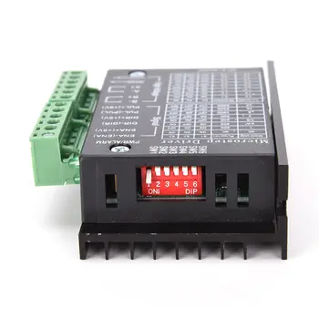 

TB6600 Upgraded Version 4A 40V DC 42 / 57 / 86 Stepper Motor Driver Controller 32 Segments Micro-Step CNC 1 Axis 2 / 4 Phase