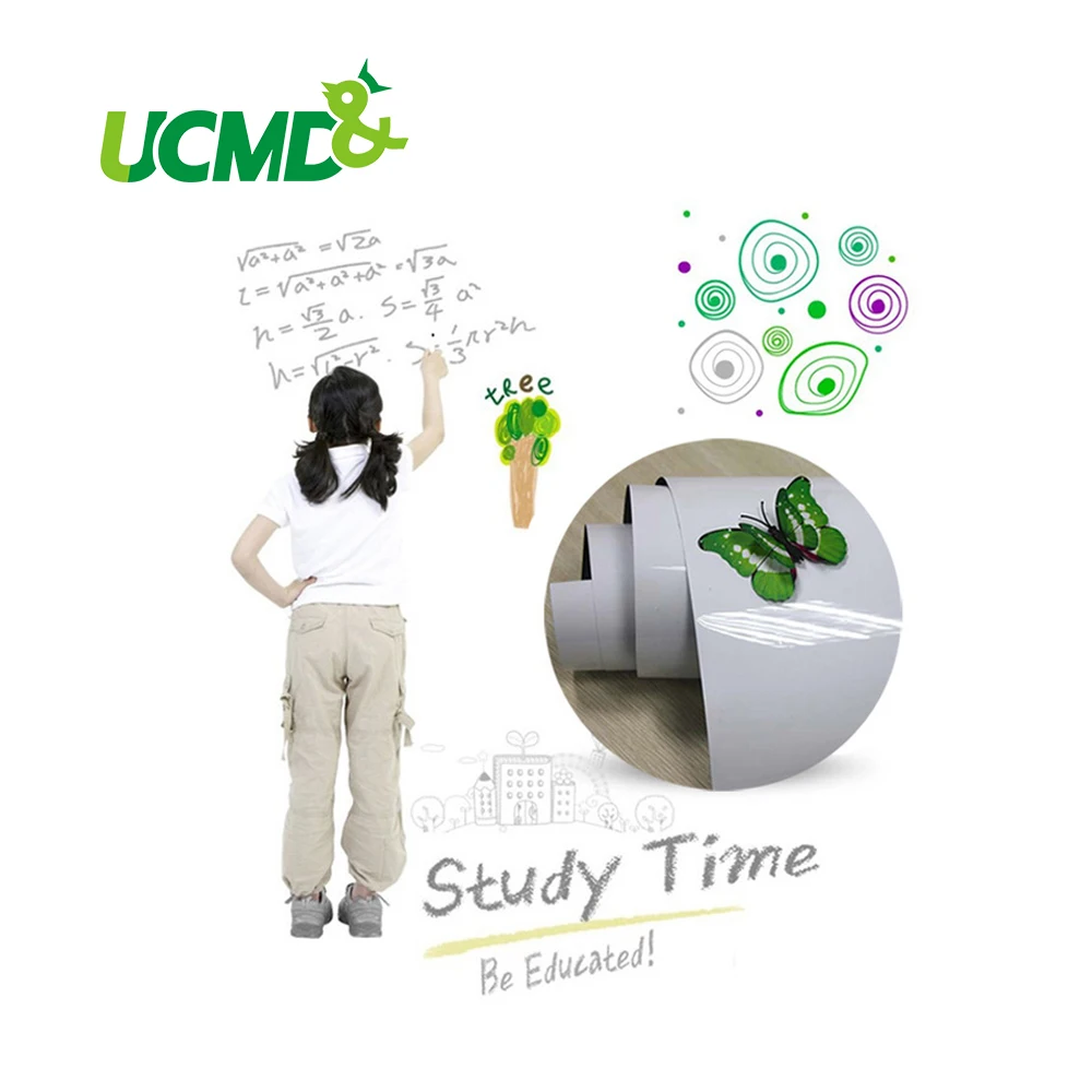 

Dry Erase Flexible Magnetic Whiteboard Message board Memo Pad for Ferrous Metal Surface 100 cm X 60 cm X 0.5 mm thick