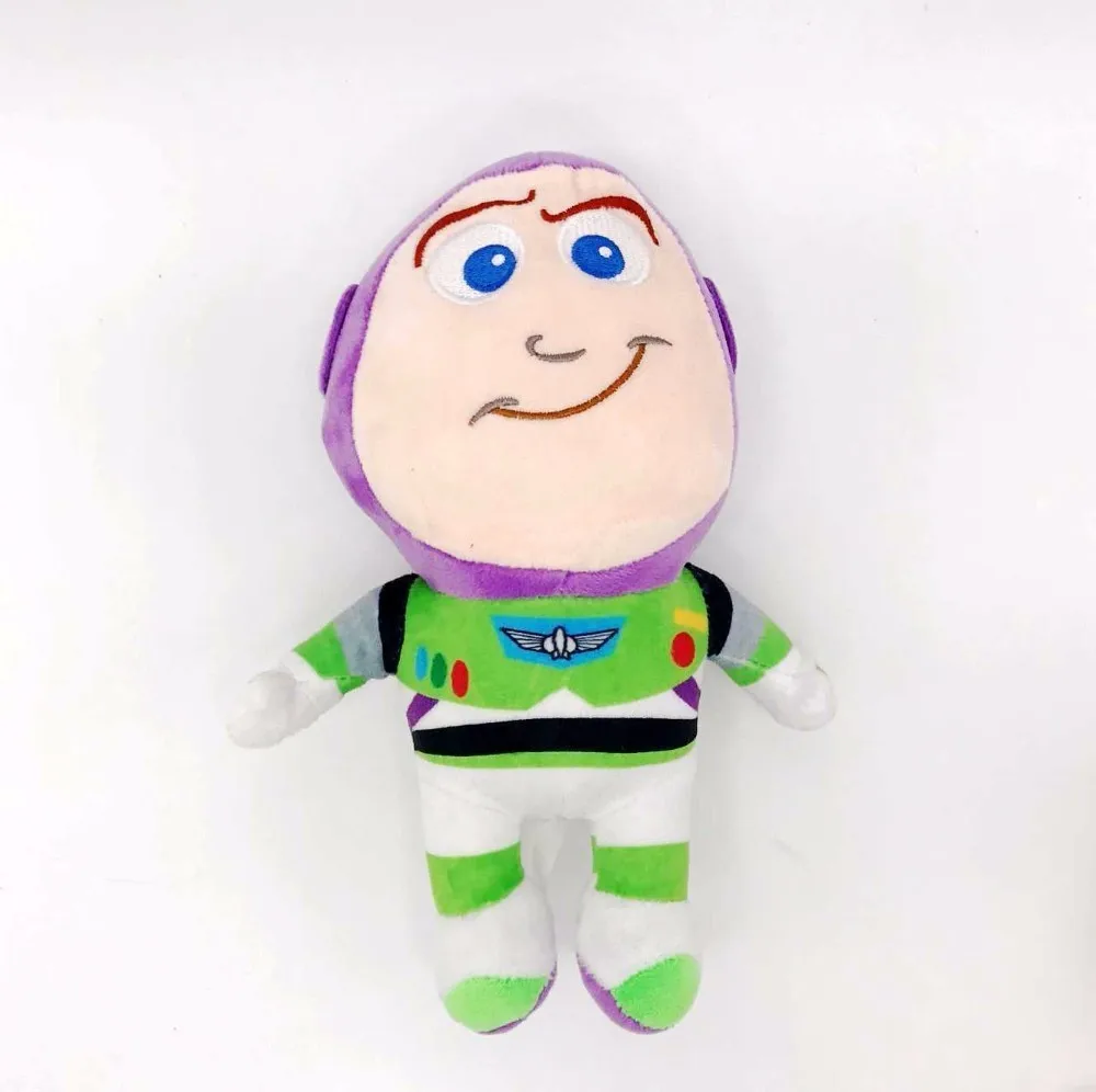 Hot Buzz Woody Toy Story Plush Dolls Woody& Buzz Lightyear Plush Dolls Soft Stuffed Toys For Children Birthday Christmas Gifts