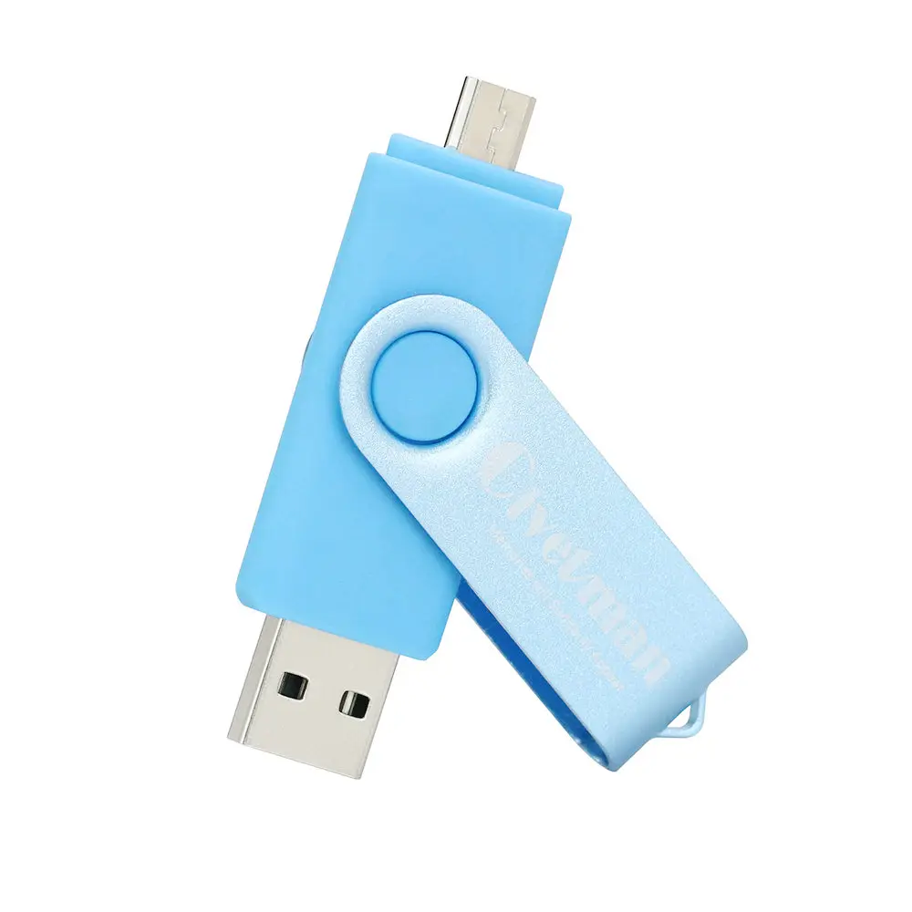 Новинка, OTG USB флеш-накопитель для смартфонов/планшетов/ПК, 8 ГБ, 16 ГБ, 32 ГБ, 64 ГБ, 128 ГБ, флеш-накопитель, Высокоскоростной USB 3,0, флеш-накопитель, карта памяти - Цвет: Skyblue