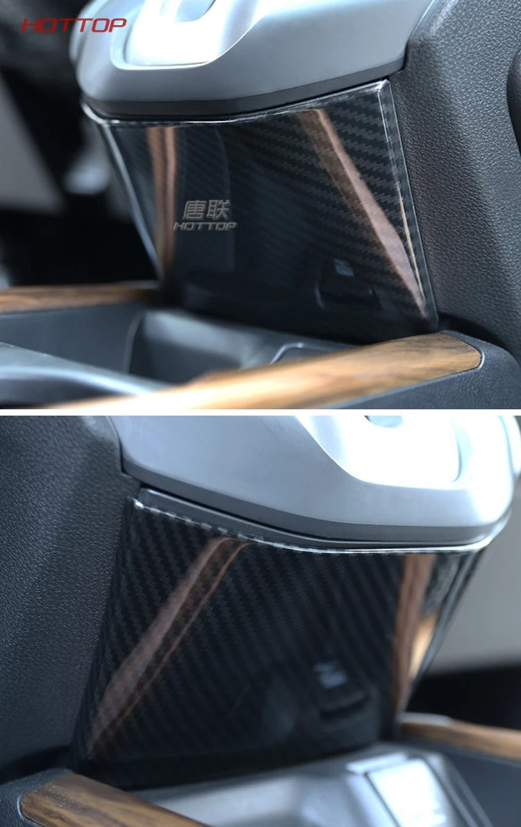 Для HONDA CRV CR-V ABS хром углеродное волокно краска средняя консоль ручка переключения передач под ниже панель Крышка
