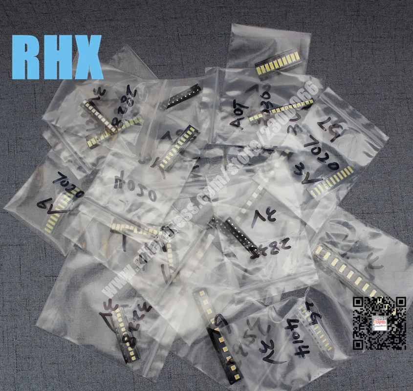 

170piece/lot FOR Commonly used LCD TV backlight beads LED component package 3030 2828 3535 7020 5630 2835 3V 6V