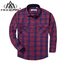 Весна-Осень, 2 нагрудных кармана, Мужская Фланелевая рубашка в клетку с длинным рукавом, повседневная мужская рубашка в клетку, мужская одежда