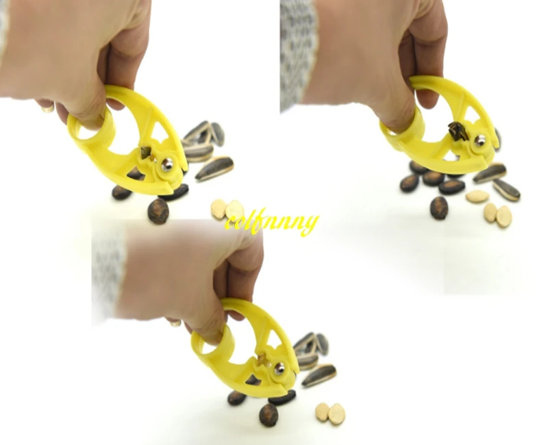 

200pcs/lot FAST Nuts Shell Seeds Peeling Clamp Pliers Wipe Melon Seeds Off Tool Sunflower Seeds Peeler